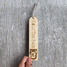 Load image into Gallery viewer, Game of Thrones inspired Hodor premium wooden engraved bookmark, Fantasy collection