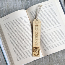 Load image into Gallery viewer, Game of Thrones inspired Hodor premium wooden engraved bookmark, Fantasy collection