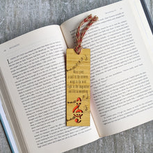 Load image into Gallery viewer, Music lover premium wooden engraved bookmark, Reader's collection