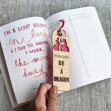 Load image into Gallery viewer, Game of Thrones inspired Dragon theme premium wooden engraved bookmark, Fantasy collection