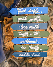 Load image into Gallery viewer, Inspirational wooden wall décor