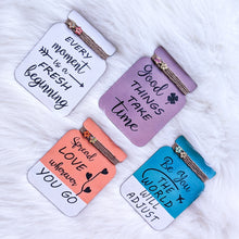 Load image into Gallery viewer, Wooden mason jar with quote wall décor, turquoise